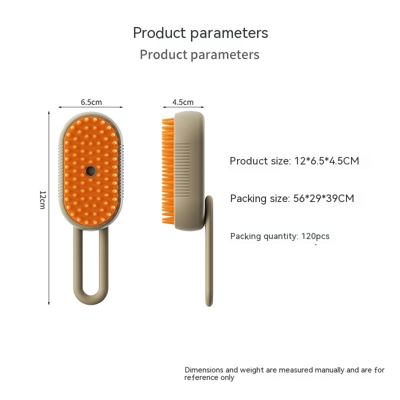 3 In 1 Electric Pet Massage Steam Brush Spray . - Image 4