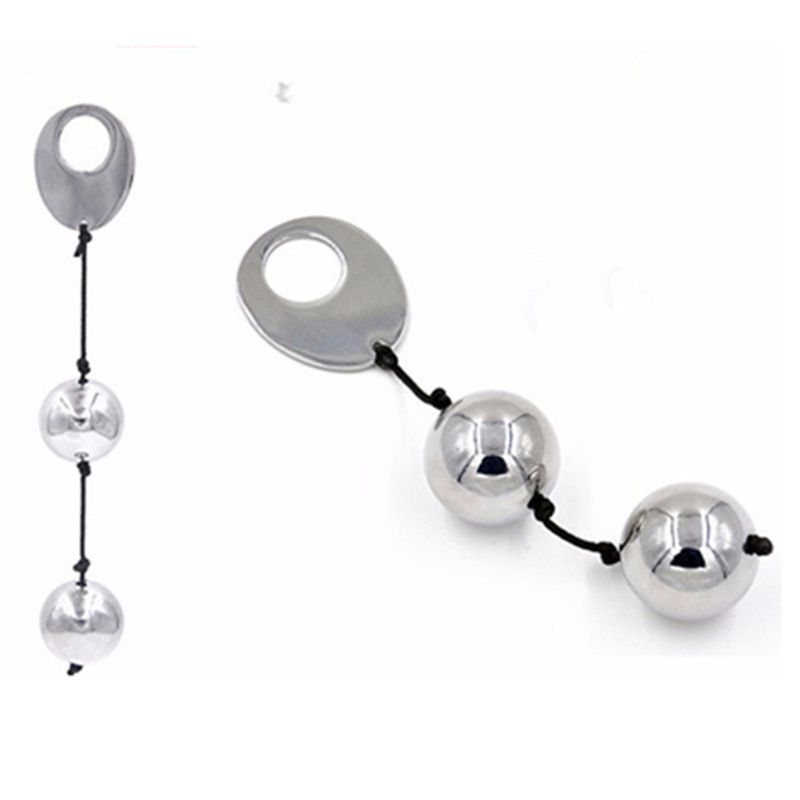 Women's Metal Anal Beads