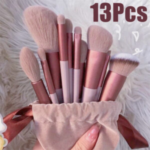 13Pcs Makeup Brush Set .