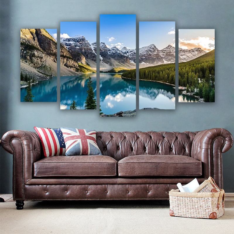 5 Piece Canvas Wall Arts