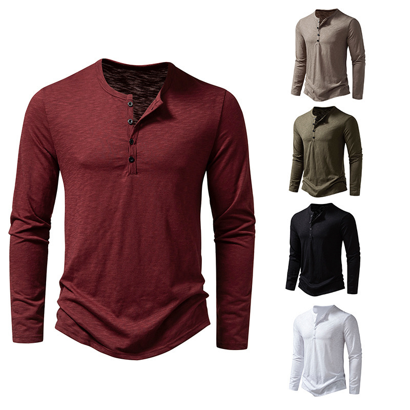 Men's Long-sleeved T-shirt .