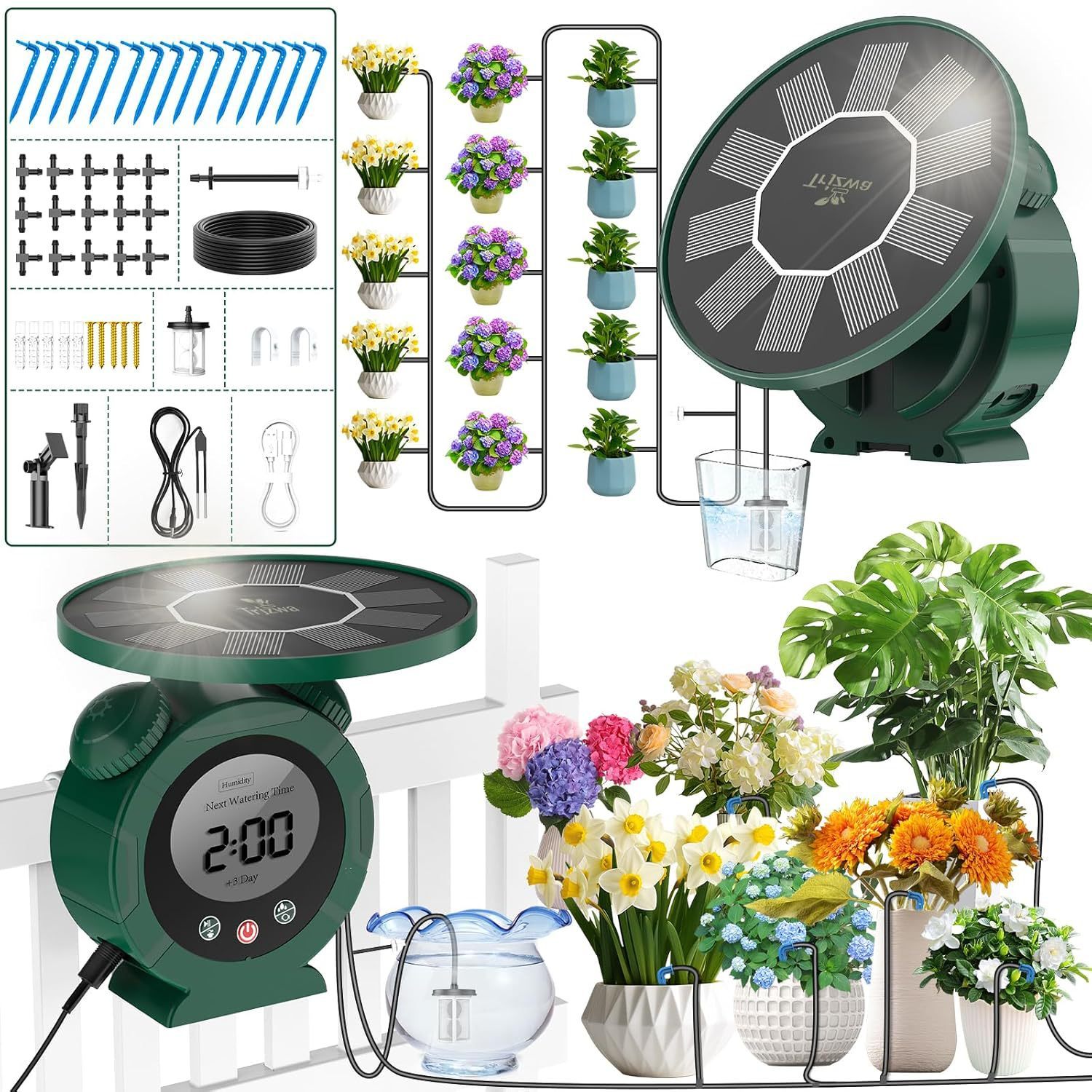 Solar-powered Irrigation Plant for Gardens. - Image 5