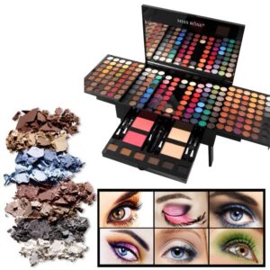 Personalized 180 Colors Eyes Shadow Blush Makeup Palette Box Set
