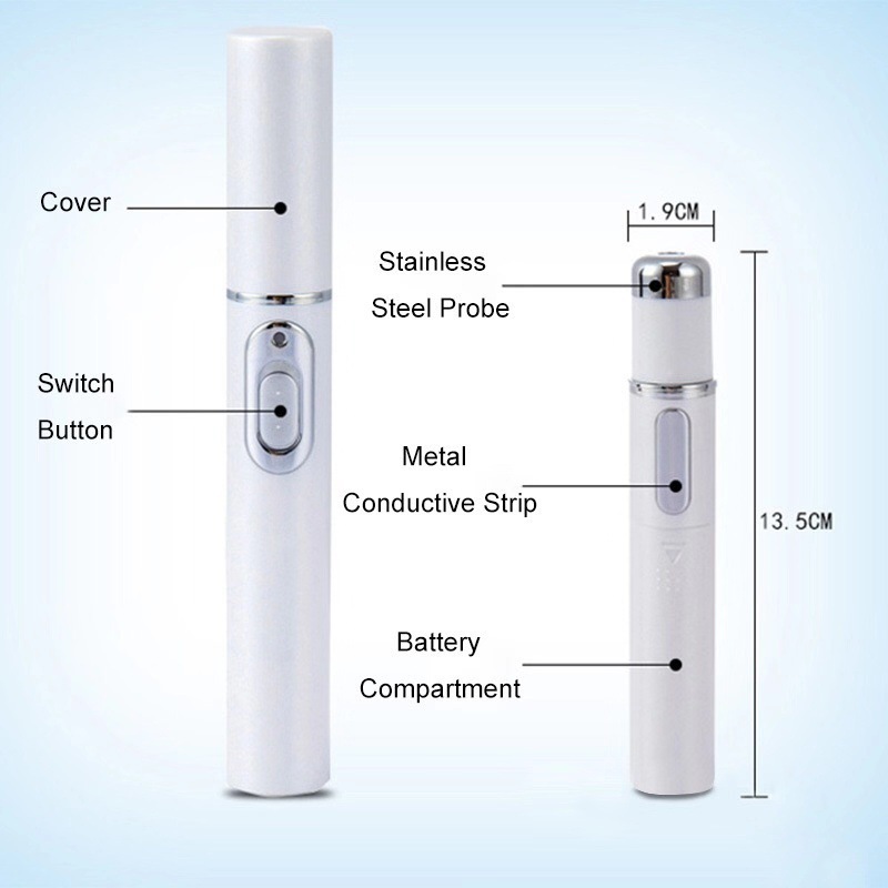 Blue Light Laser Therapy Pen For Acne & Wrinkle Removal - Image 4