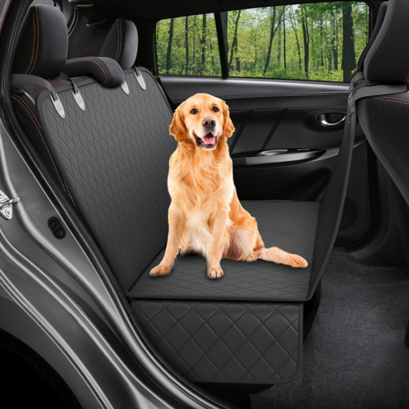 Hammock Car Back Seat Mat With Zipper For Pets - Image 9