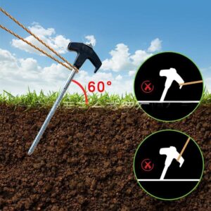 Tent Pegs For Outdoor Camping.