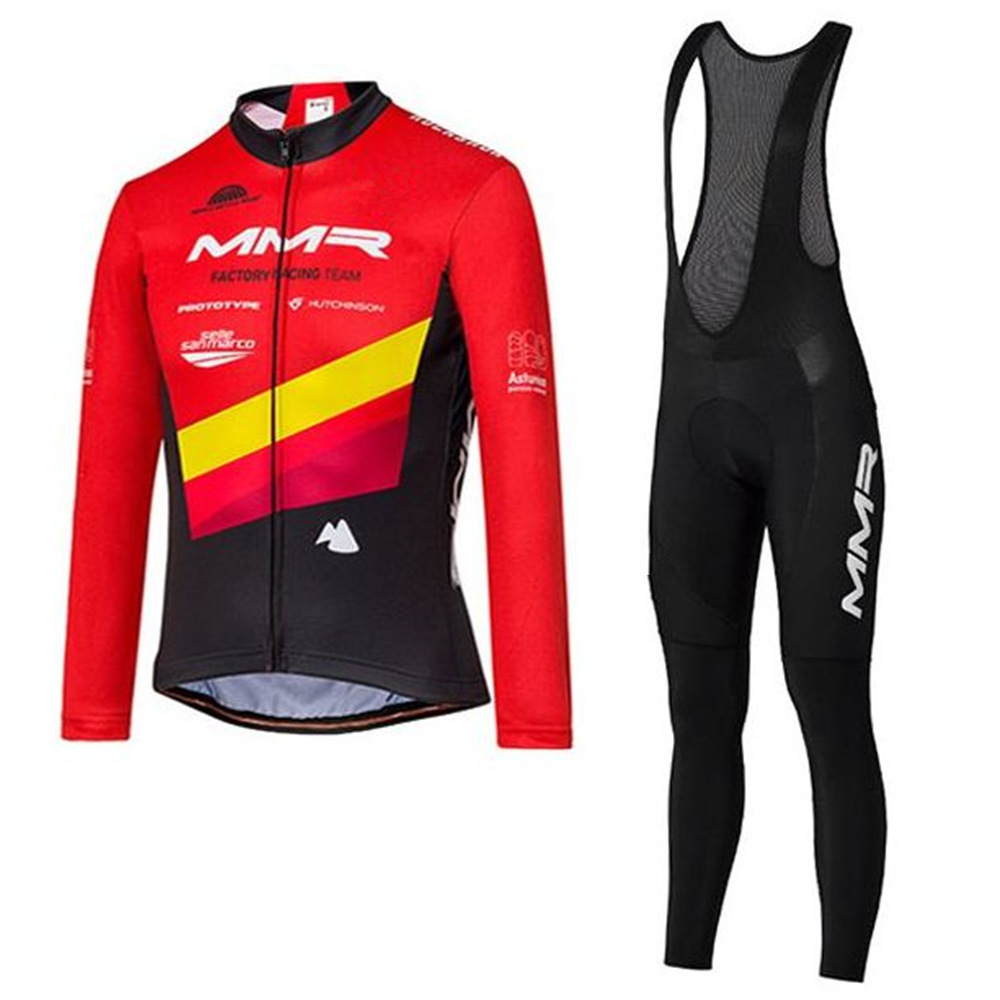 Fleece Long-Sleeved Cycling Suit - Image 4