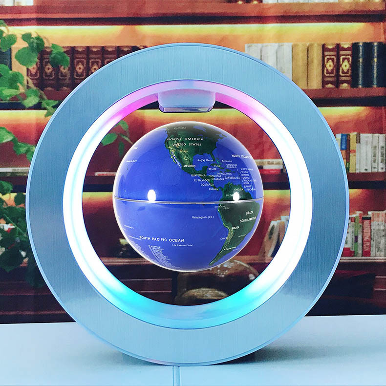 LED Magnetic Anti Gravity & Levitation Globe Light - Image 4