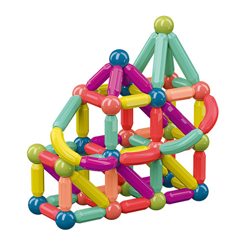 Kid's Magnetic Stick Building Blocks Set - Image 4