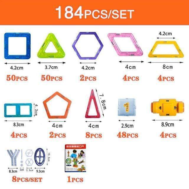 DIY Magnetic Construction Gift set For Children. - Image 6