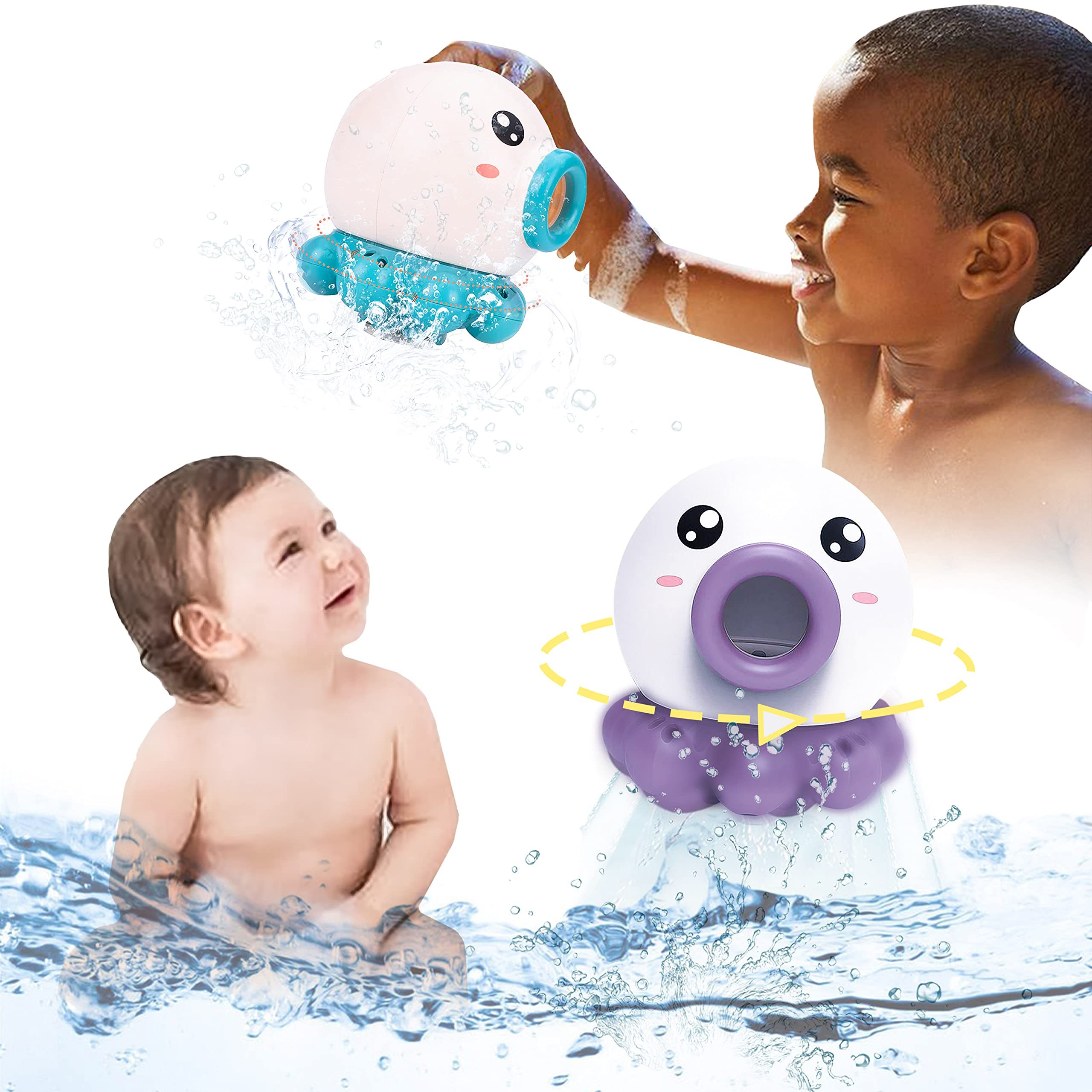 Octopus Design Fountain Bath Toy For Kids - Image 3