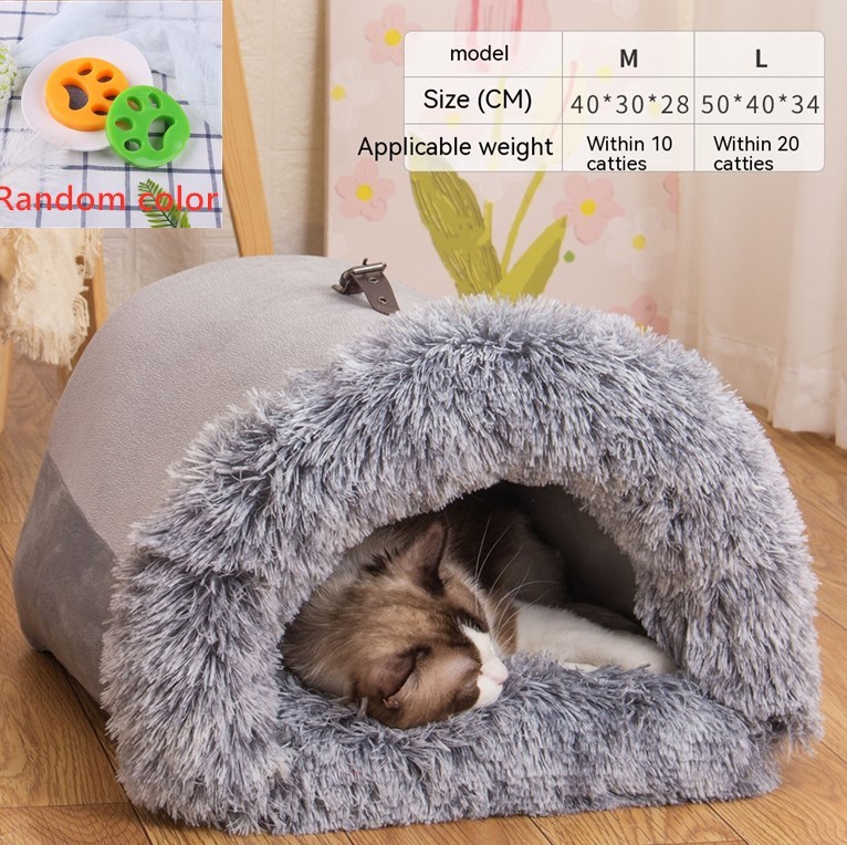 Moisture-proof Long Fur Pet Nest - Image 6