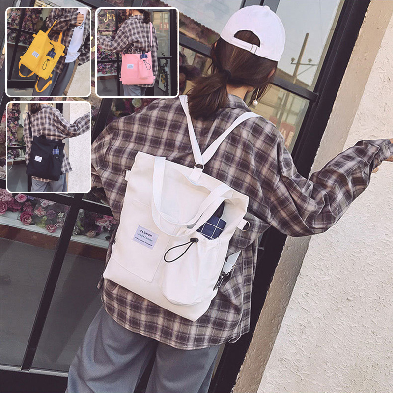 Harajuku Canvas Backpack.