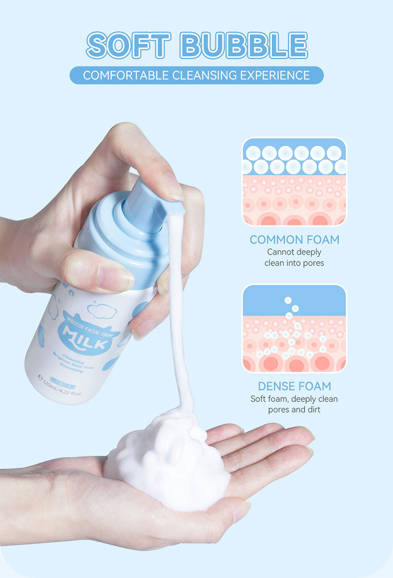 Deep Pore Cleansing Foam Milk - Image 3