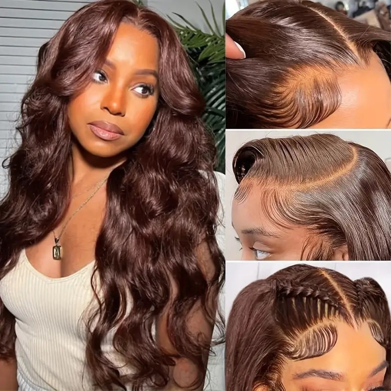 Large Wavy & Long Curly African-style Lace Front Wig Cap