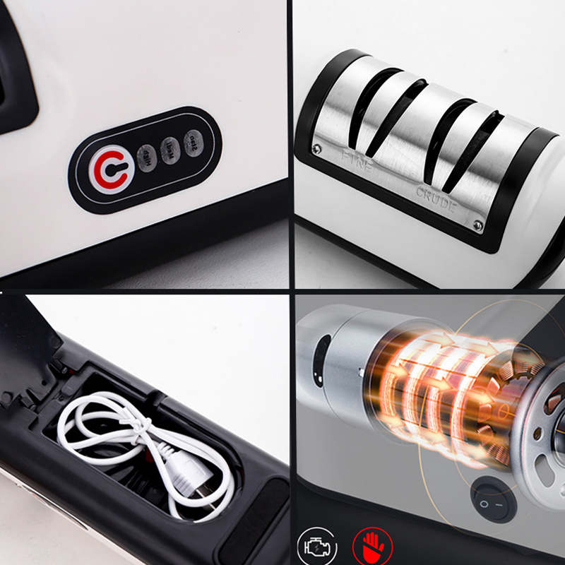 USB Rechargeable Electric Knife Sharpener - Image 4