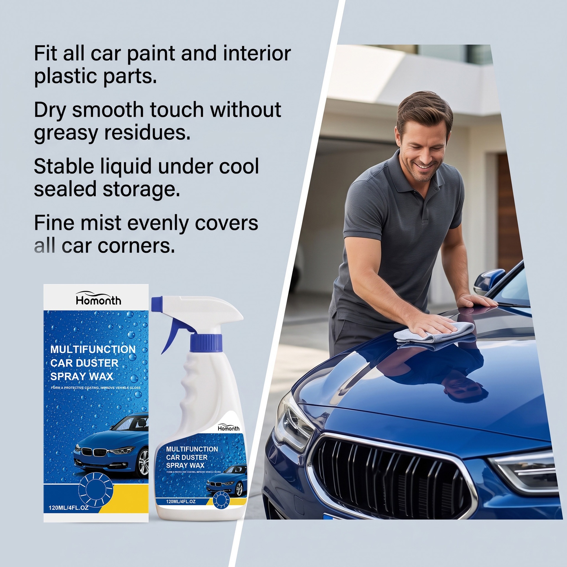 Car Duster Spray Wax