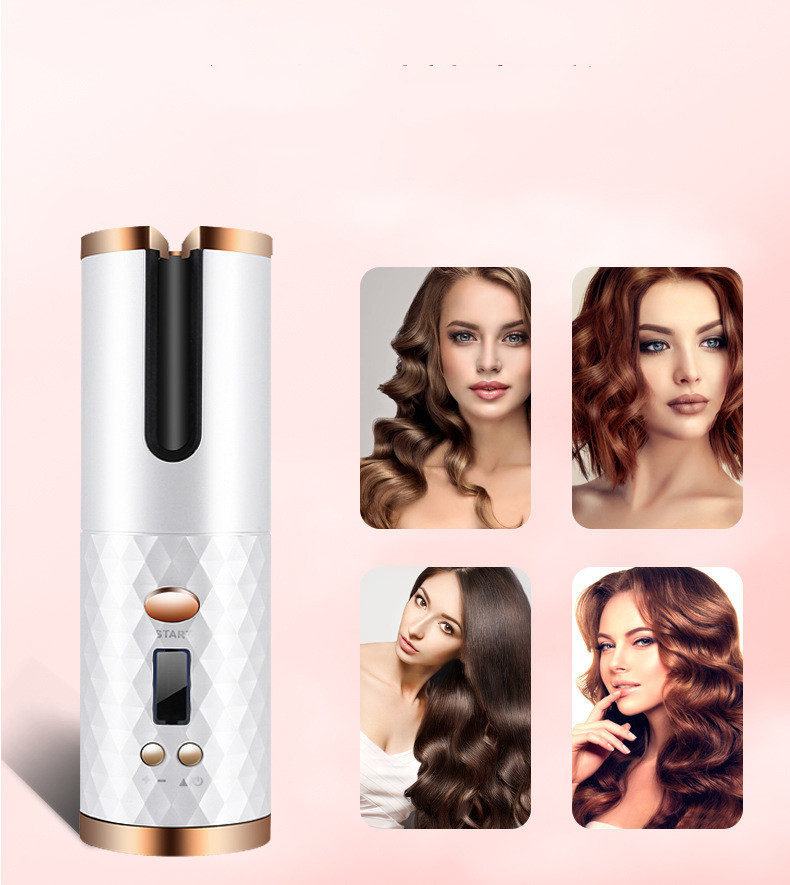 Rechargeable Automatic Hair Curling Iron - Image 10