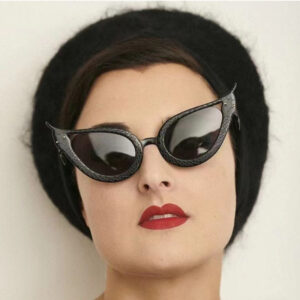 Cat Eye Shaped Snake Design Sunglasses