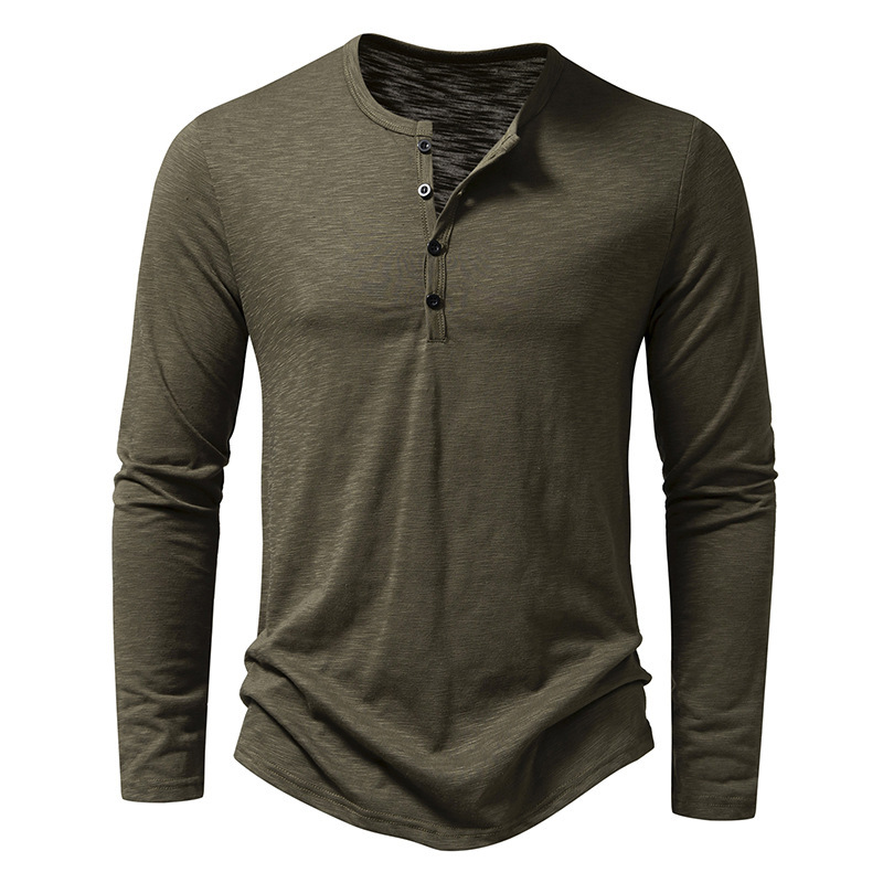 Men's Long-sleeved T-shirt . - Image 4