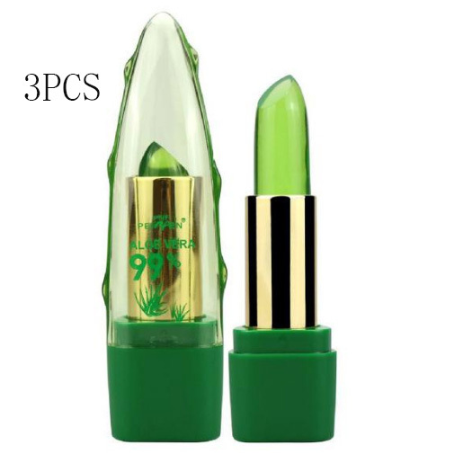 Moisturizing & Anti-drying Aloe Vera Color Changing Lipstick . - Image 10