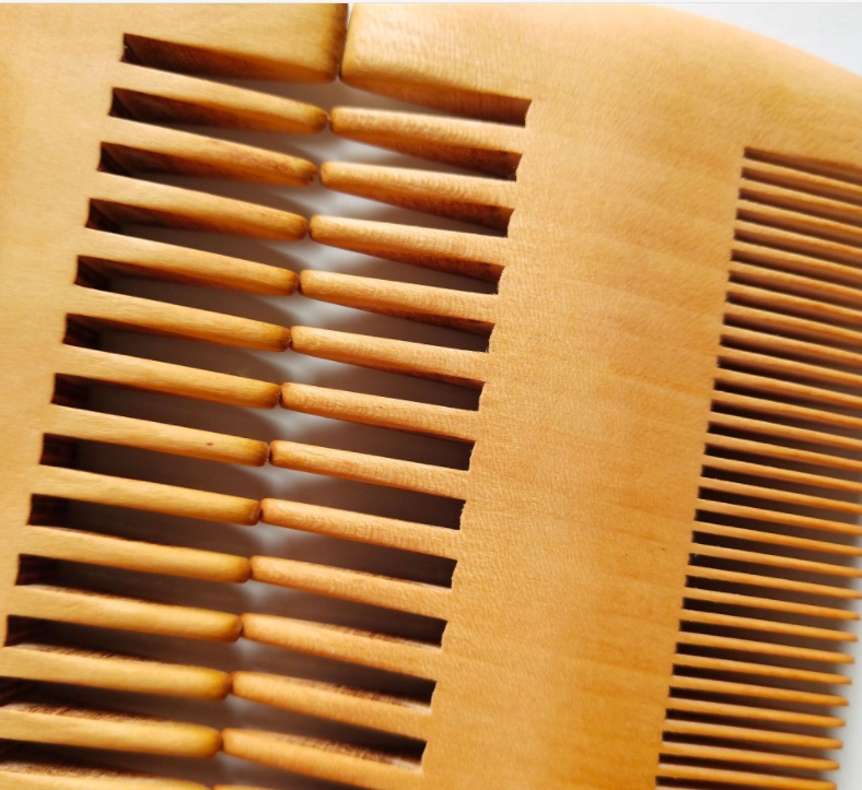 Double-sided Peach Retro Comb - Image 9