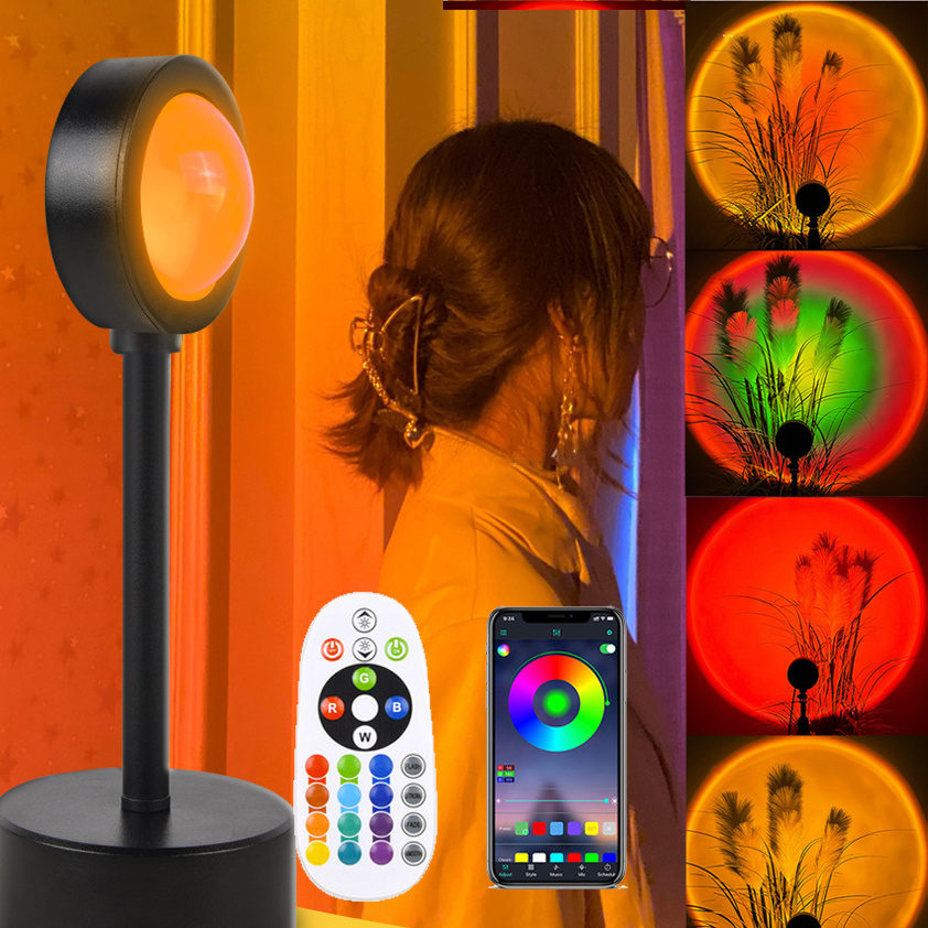 Sunset Projector Night Light Wall Decoration