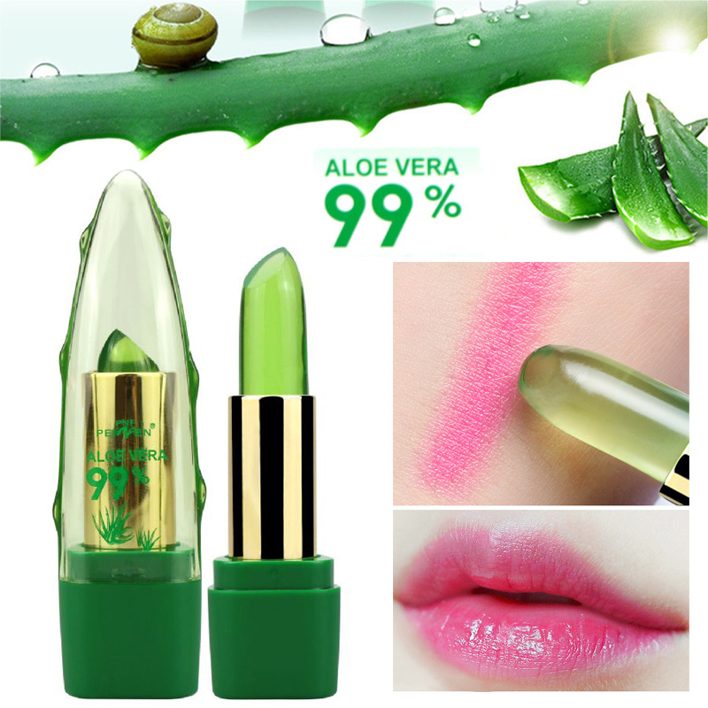 Moisturizing & Anti-drying Aloe Vera Color Changing Lipstick . - Image 4