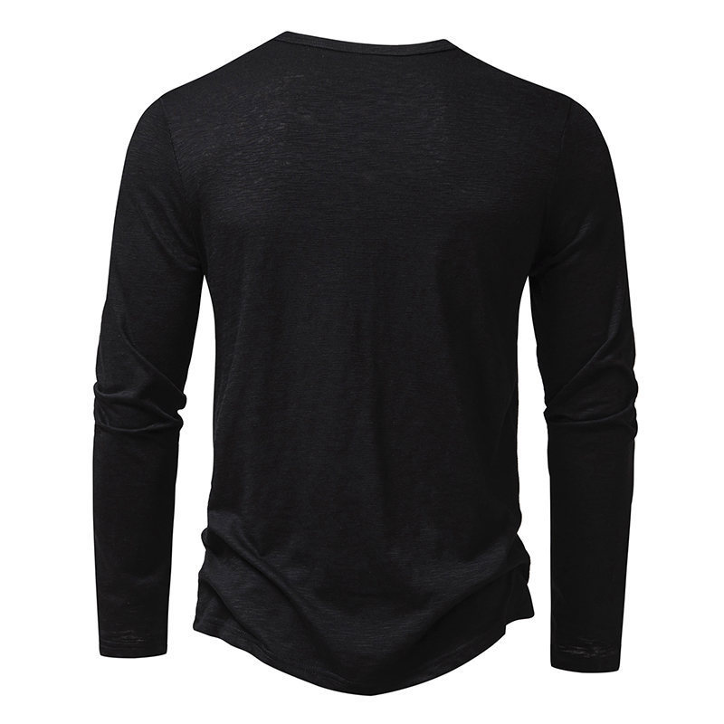 Men's Long-sleeved T-shirt . - Image 6