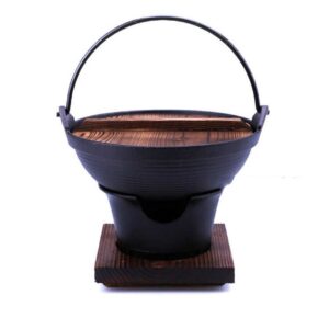 Traditional Japanese Cast Iron Boiling Pot