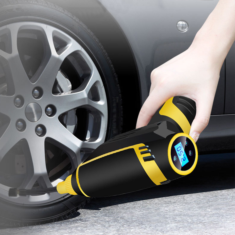 Handheld Digital LED Car Air Compressor