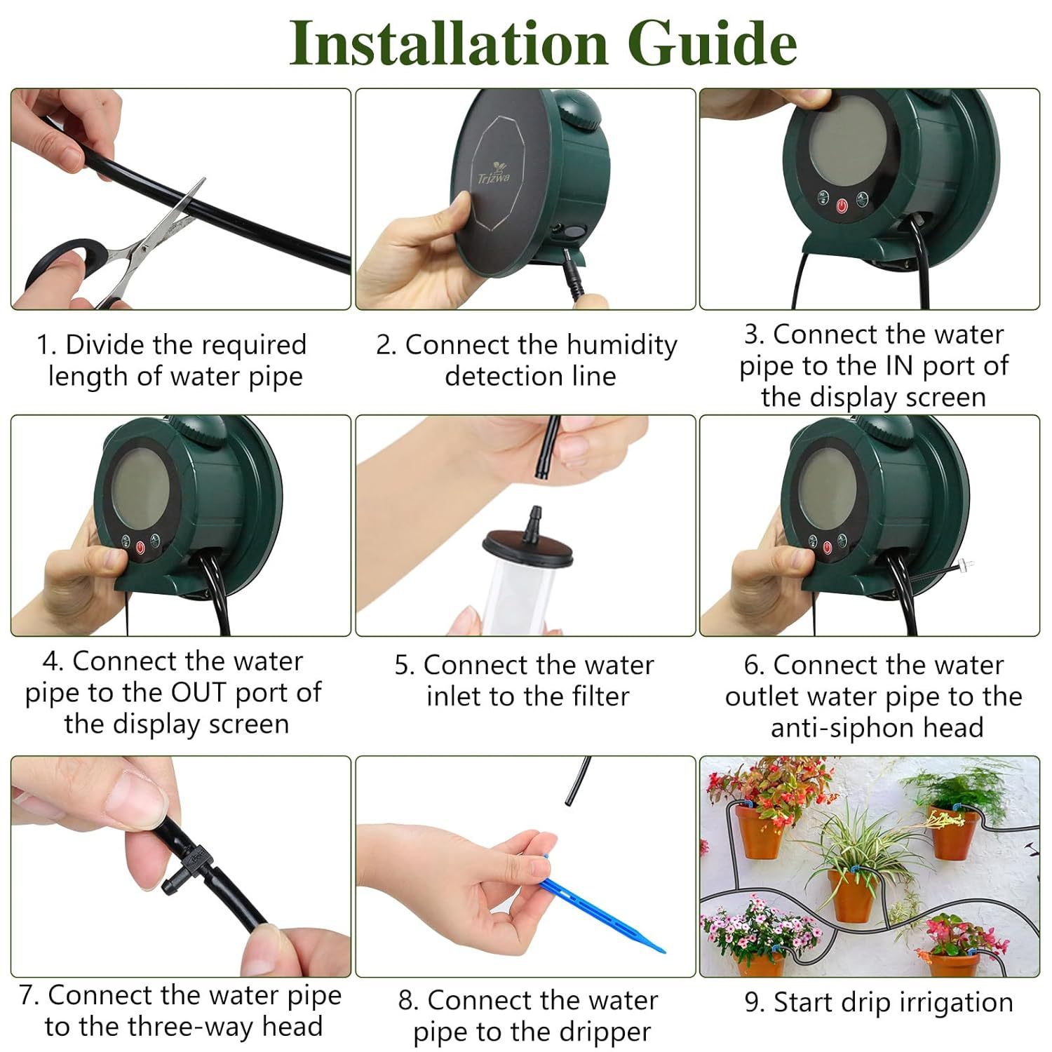 Solar-powered Irrigation Plant for Gardens. - Image 4
