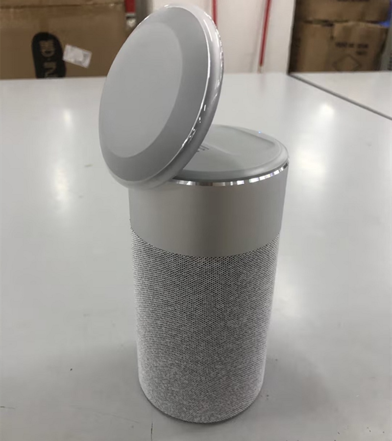 3 In 1 Wireless Charger + Portable Bluetooth Speaker With Touch Lamp For IPhone And AirPods - Image 5