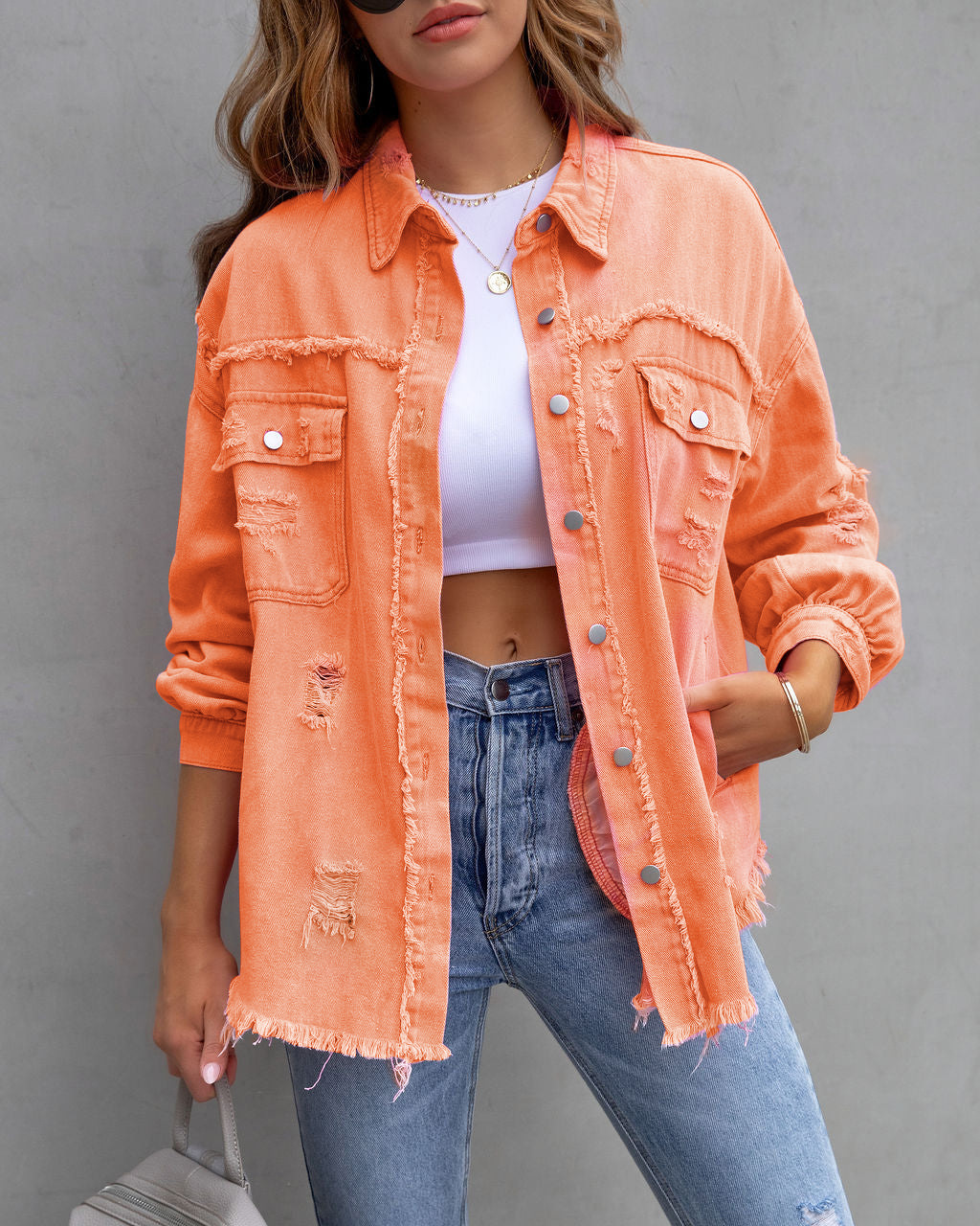 Autumn And Spring Casual Top. - Image 4