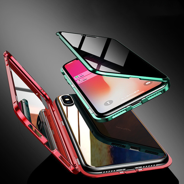 Anti-peep Magnetic Phone Case With Protective Shell.