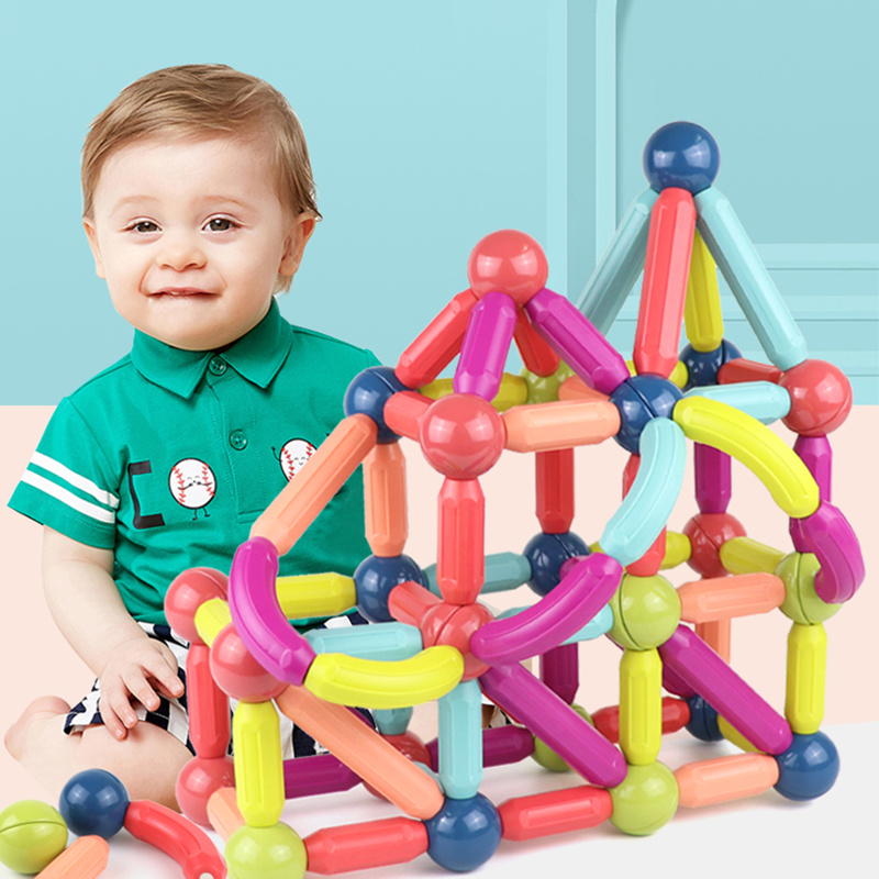 Kid's Magnetic Stick Building Blocks Set