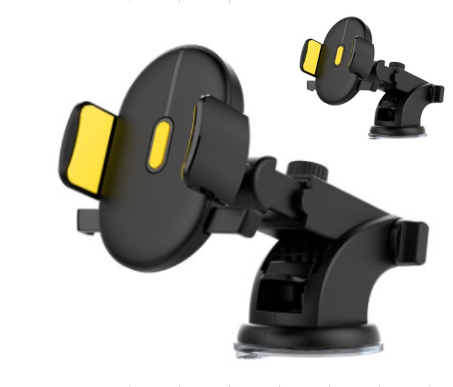 Telescopic Long Rod Car Phone Holder (Suction Cup Type) - Image 3