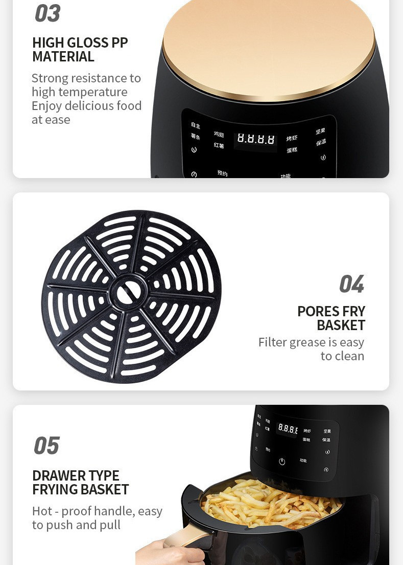 Smart Touch Electric Air Fryer - Image 10