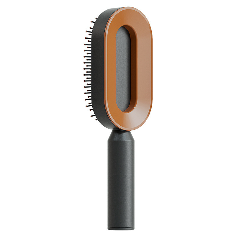 Self Cleaning & Scalp Massage Anti-Static Hairbrush - Image 7
