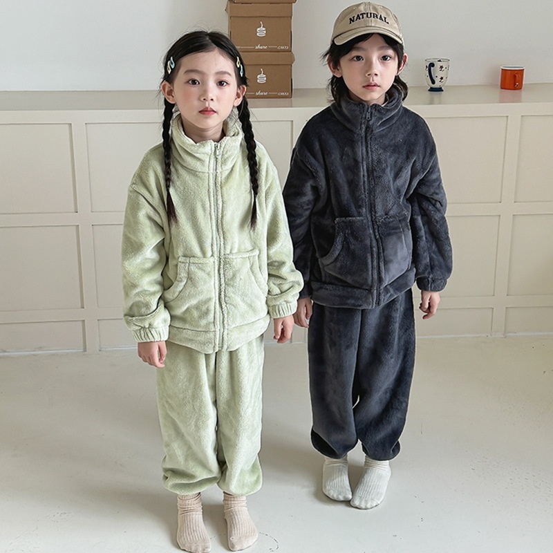 Children's Unisex Home Wear Pajamas Set