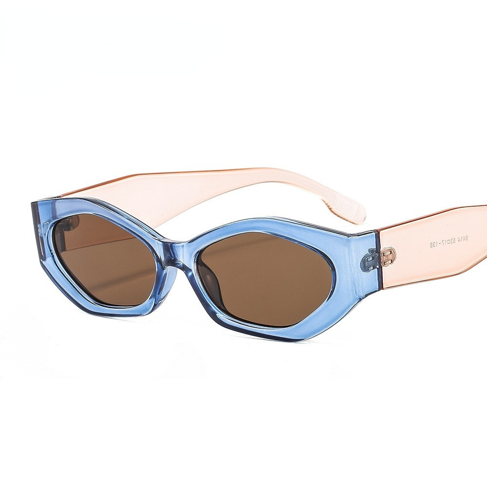Small Frame Color Personality Sunglasses - Image 5