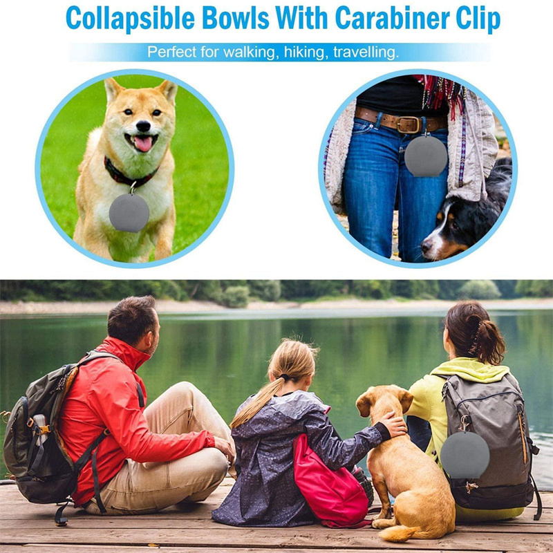 Foldable Double Pet Feeding Bowl . - Image 6