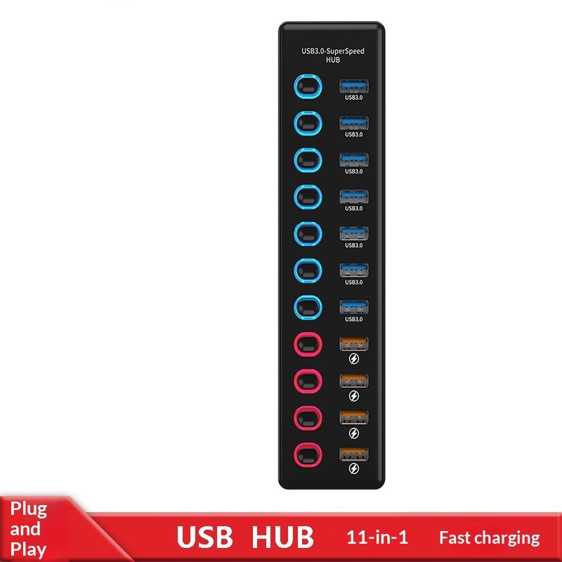 11-in-1 Laptop Docking Station With Splitter Cable - Image 4