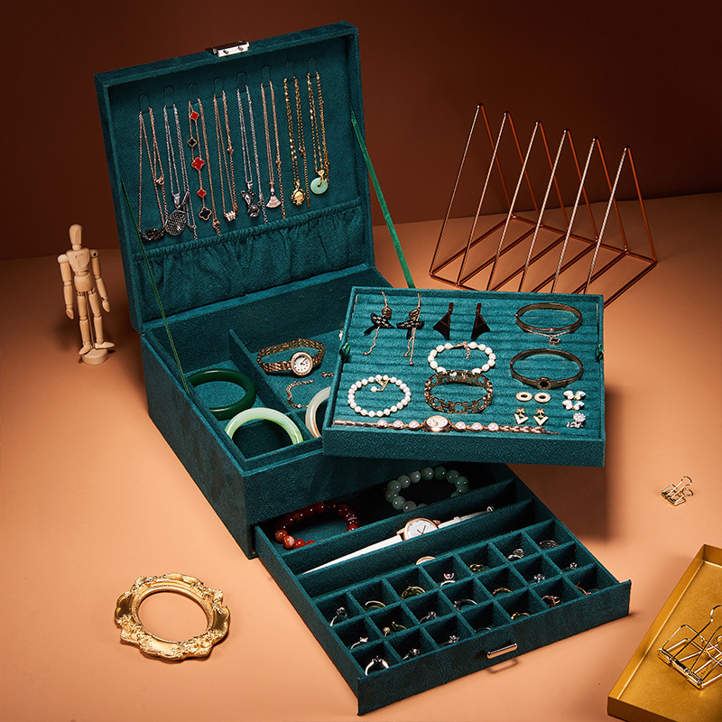 Multi-layer Drawer Jewelry Storage Box