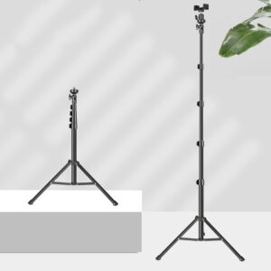 Telescopic One-piece selfie stick tripod