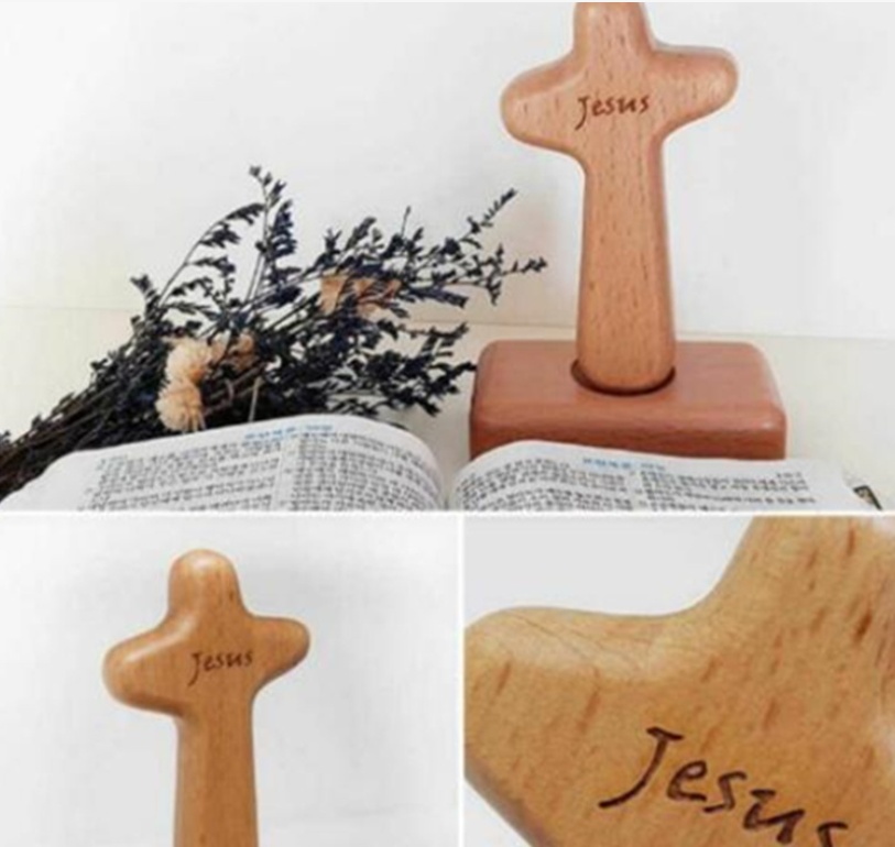 Wooden Cross Decorative Ornament. - Image 3