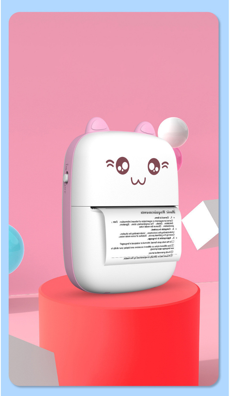 Mini Bluetooth & WiFi Compatible Phone Photo Printer - Image 8