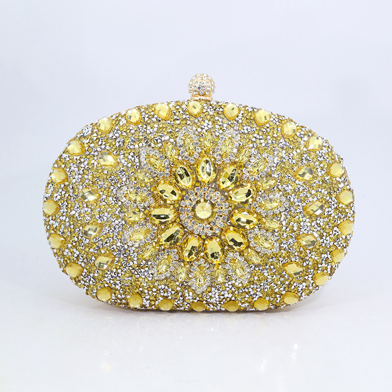 Diamond Sunflower Evening Bag - Image 8