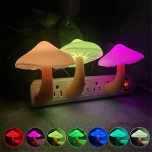Mushroom Designed Bedroom LED Night Light.