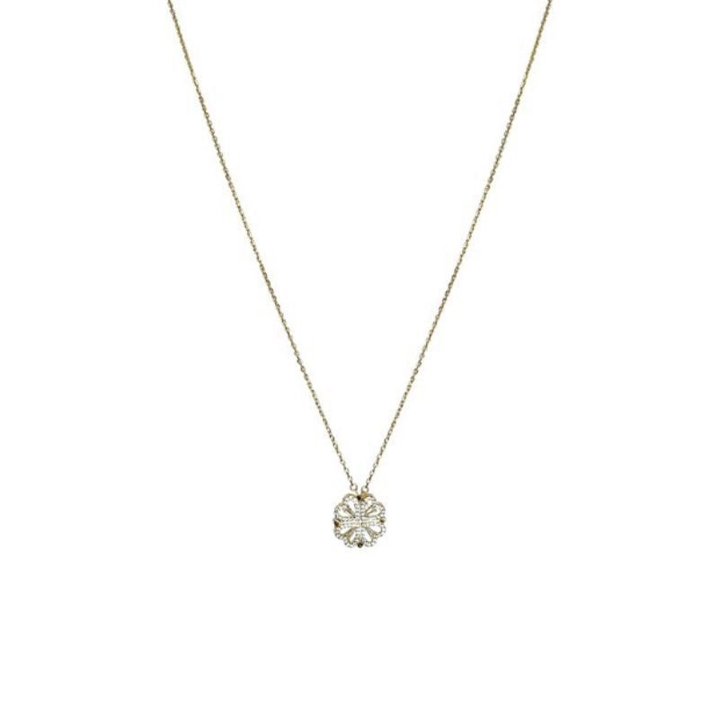 Retro Magnetic Folding Heart Shaped Pendant Necklace For Women - Image 7